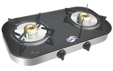 2 in Gl( 2 Burner) Gas Stove